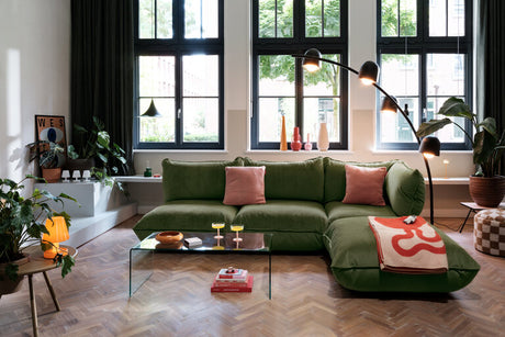 King pillows, indendørs fra Fatboy - Velvet Recycled Deep Green - Jacobsen Plus