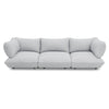Boucle Recycled Light Grey Melange