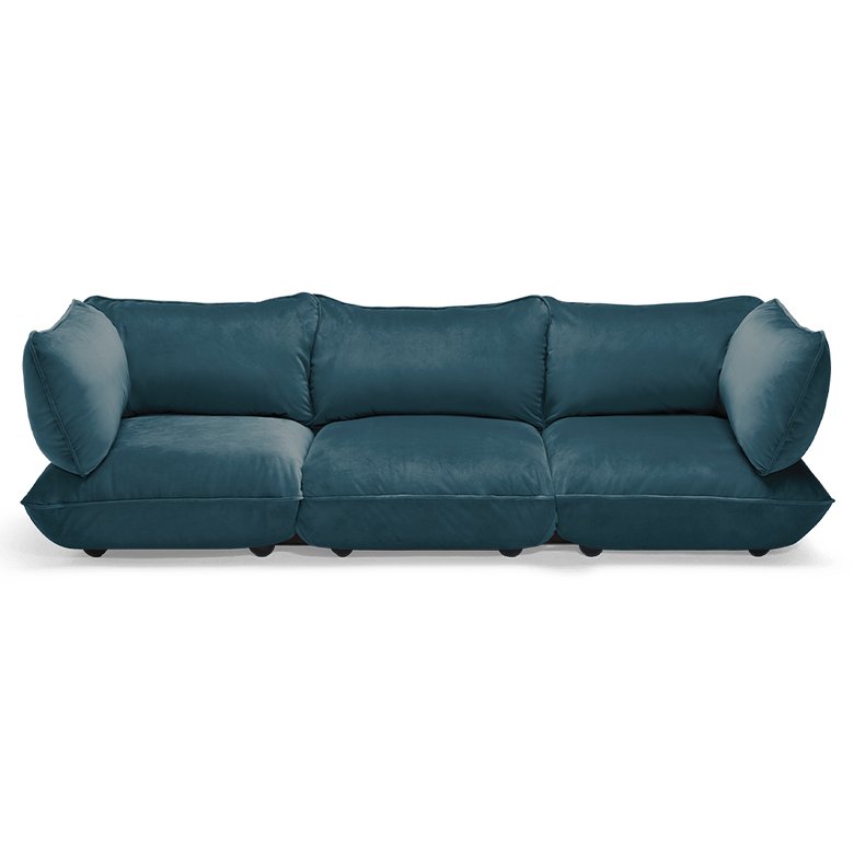 Sumo Sofa Grand fra Fatboy - Velvet Recycled Petrol - Jacobsen Plus