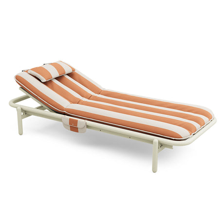 Sunbun Daybed fra Fatboy - Desert / Stripe Orange Creme - Jacobsen Plus
