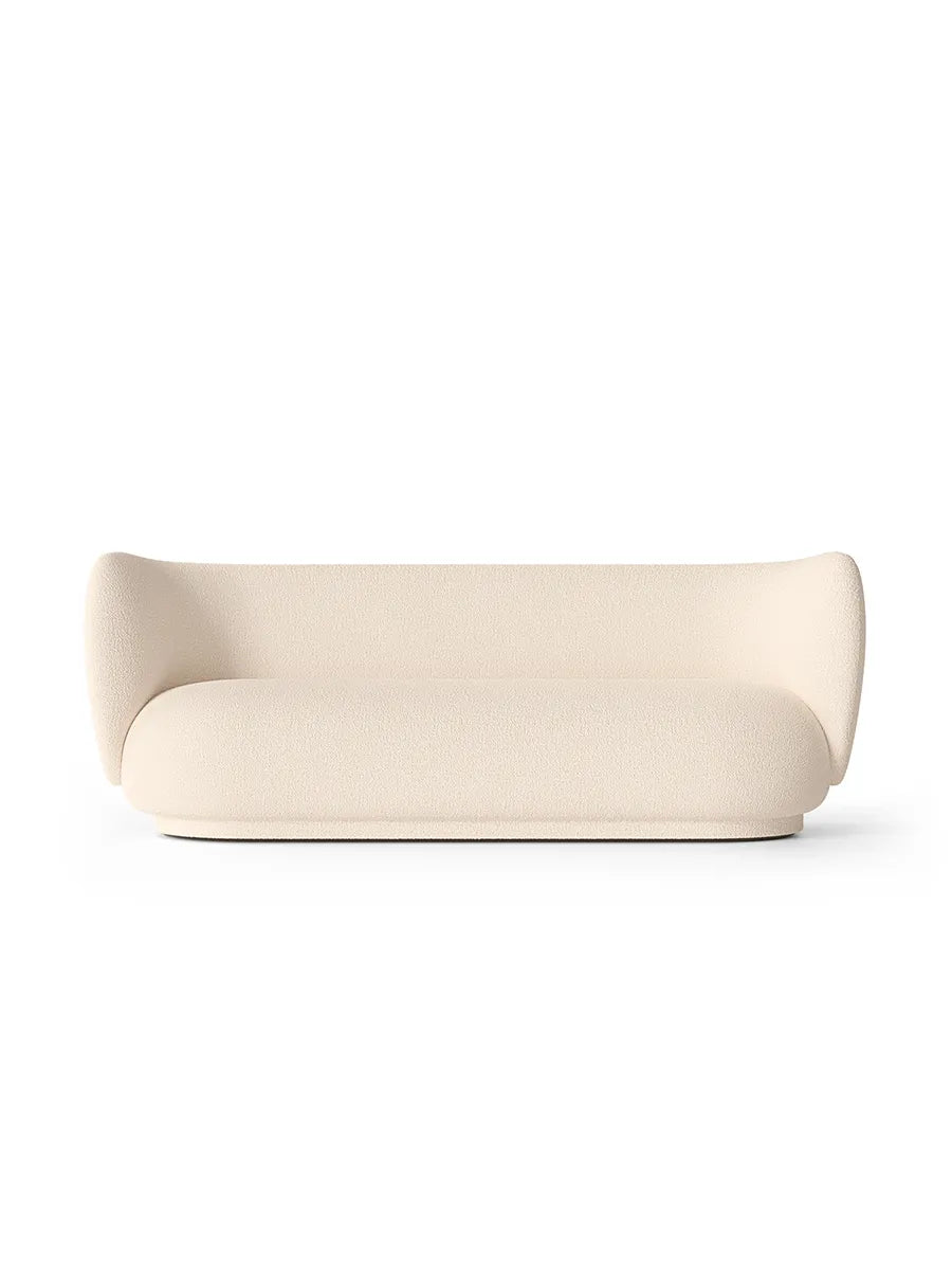 Rico Sofa 3 Bouclé, off-white fra Ferm Living - 1 - Jacobsen Plus