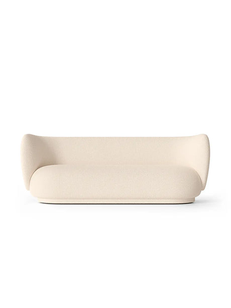 Rico Sofa 3 Bouclé, off-white fra Ferm Living - 1 - Jacobsen Plus