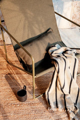 Alee Bath Towel, sand/black fra Ferm Living - 4 - Jacobsen Plus