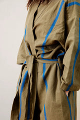 Field Robe, olive/bright blue fra Ferm Living