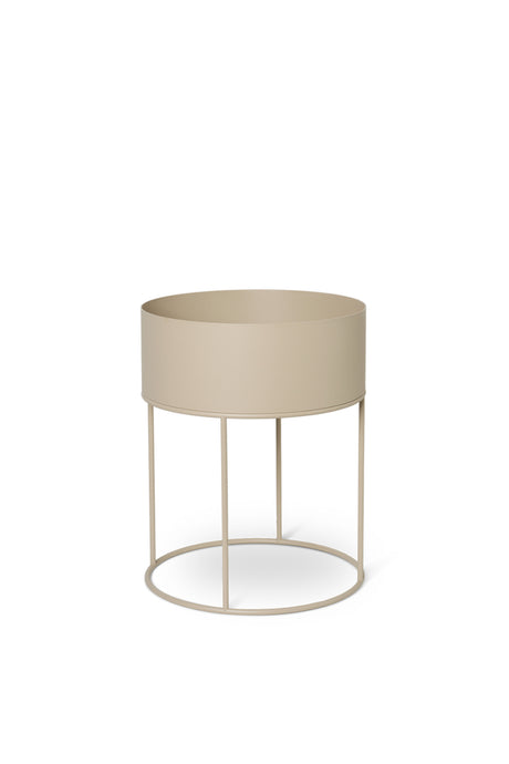 Plant Box Round fra Ferm Living - Black - Jacobsen Plus
