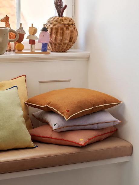 Contrast Linen Cushion fra Ferm Living - 2 - Jacobsen Plus