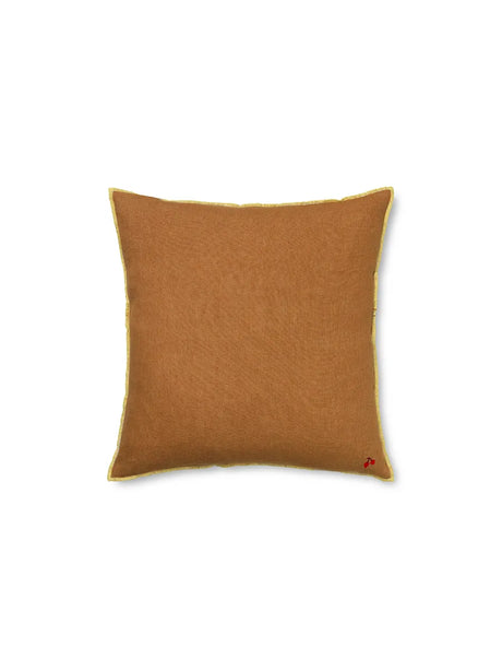 Contrast Linen Cushion fra Ferm Living - Sugar Kelp - Jacobsen Plus