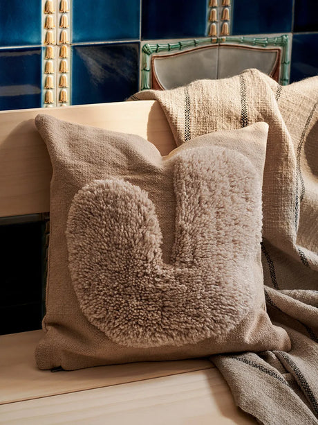 Lay Cushion, 50x50 cm fra Ferm Living - Off white - Jacobsen Plus