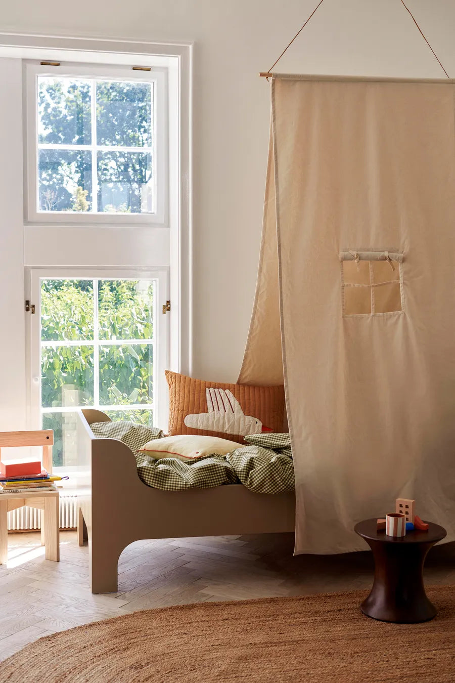 Bird quiltet pude fra Ferm Living - 3 - Jacobsen Plus