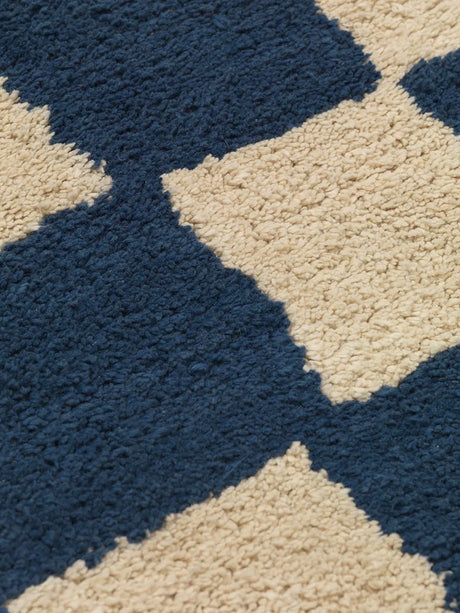 Mara Washable Rug 90 x 150 cm, deep blue fra Ferm Living - 3 - Jacobsen Plus