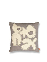 Figure Cushion, grey blue/off-white fra Ferm Living - 1 - Jacobsen Plus