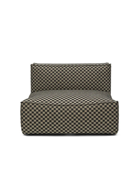 Catena Sofa Center L100 Check, sand/black fra Ferm Living - 1 - Jacobsen Plus