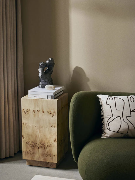 Figure Cushion, off-white/coffee fra Ferm Living - 3 - Jacobsen Plus