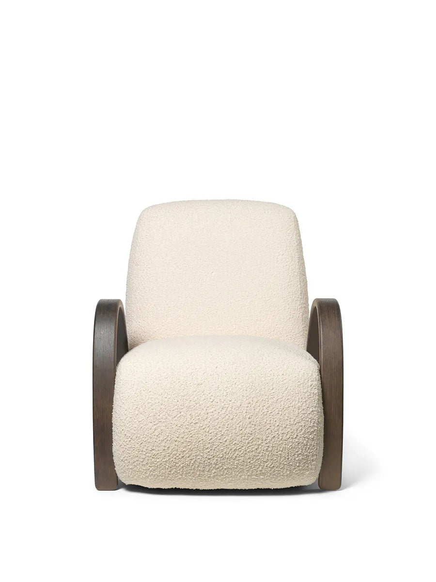 Buur Lounge Chair, nordic bouclé fra Ferm Living