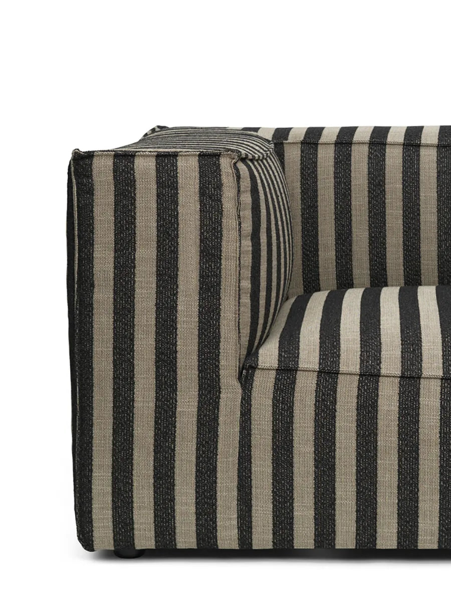 Catena Armrest Left Louisiana, sand/black fra Ferm Living