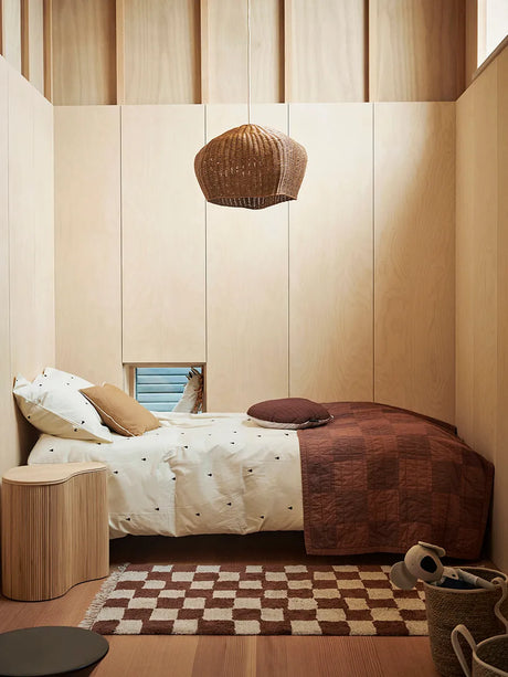 Mara Washable Rug 90 x 150 cm, rust fra Ferm Living - 2 - Jacobsen Plus