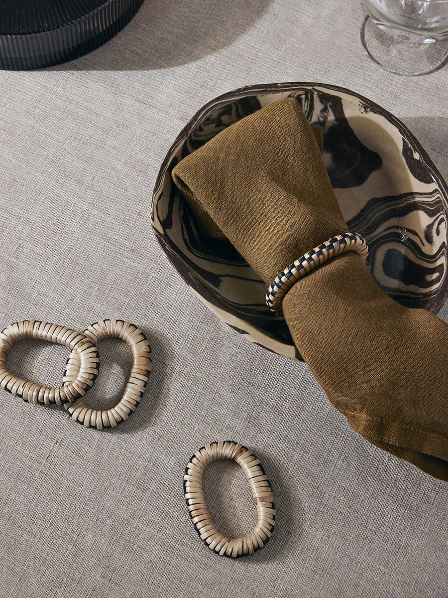 Weave Napkin Rings, sæt á 4 stk. fra Ferm Living - 2 - Jacobsen Plus