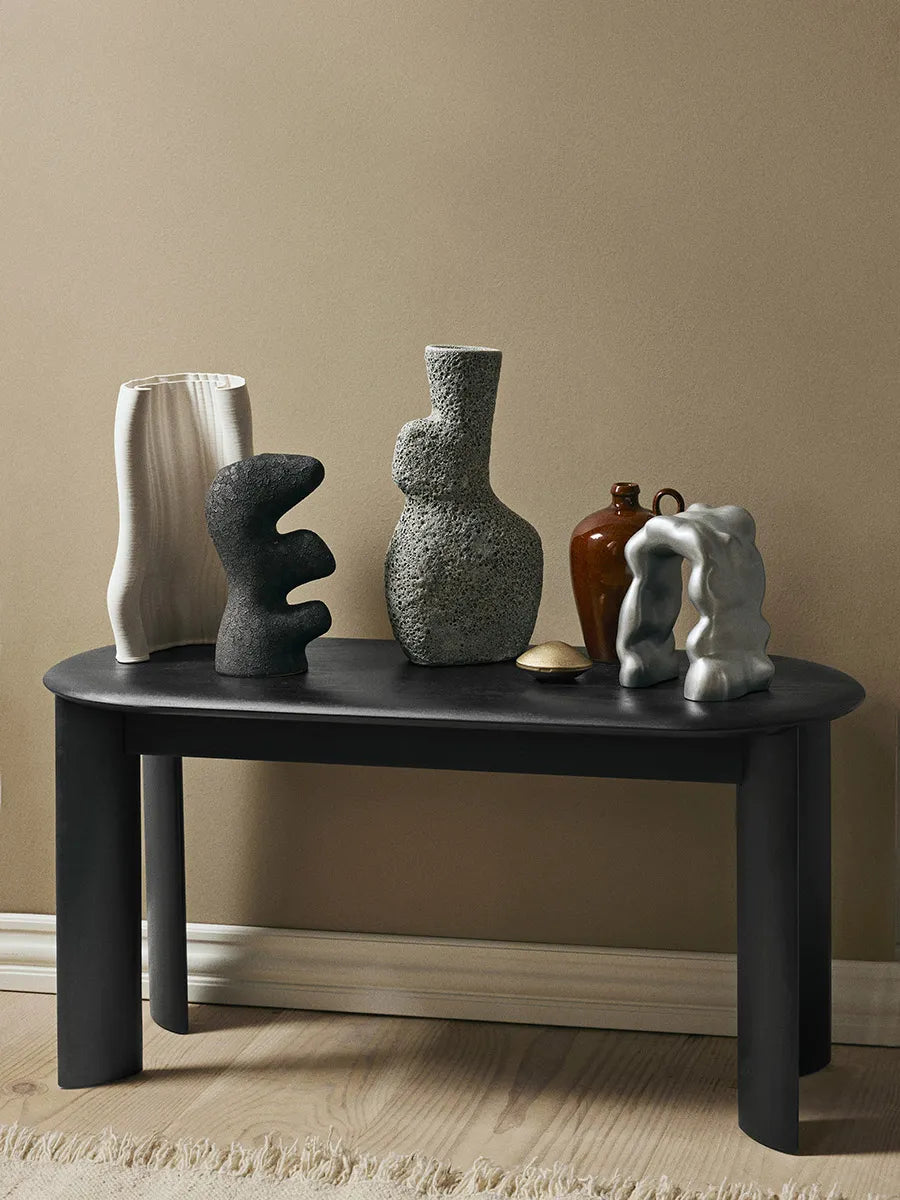 Yara Vase Large, rustic iron fra Ferm Living