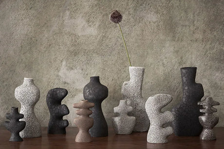 Yara Vase Medium, grey pumice fra Ferm Living - 3 - Jacobsen Plus