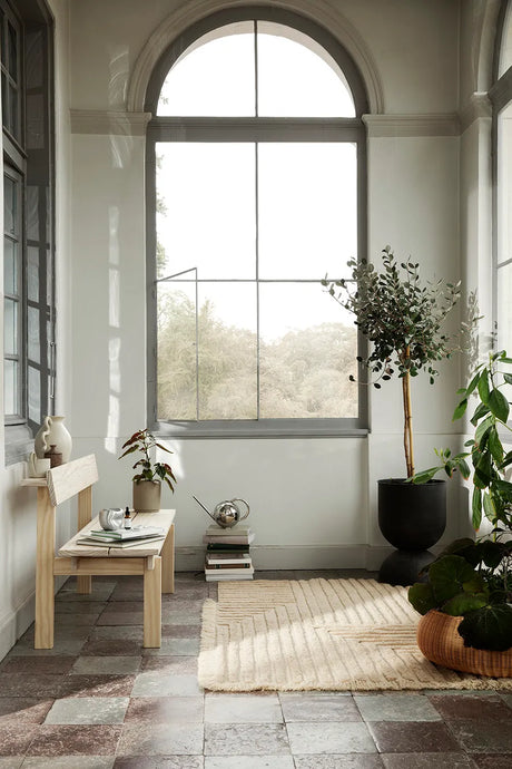 Hourglass Pot, sort fra Ferm Living - X-small - Jacobsen Plus