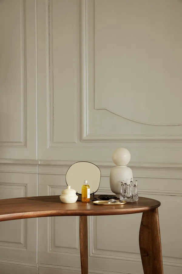 Pond Table Mirror, Dark Chrome fra Ferm Living