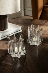 Holo Tealight Candleholder, Clear fra Ferm Living - 3 - Jacobsen Plus