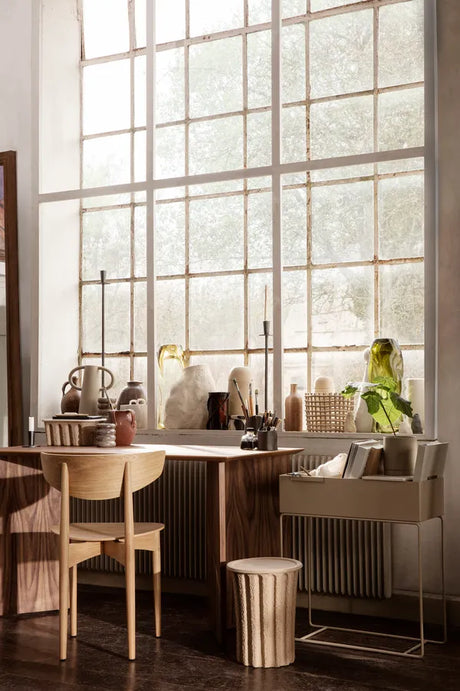 Herman Stol, træstel fra Ferm Living - Black - Jacobsen Plus