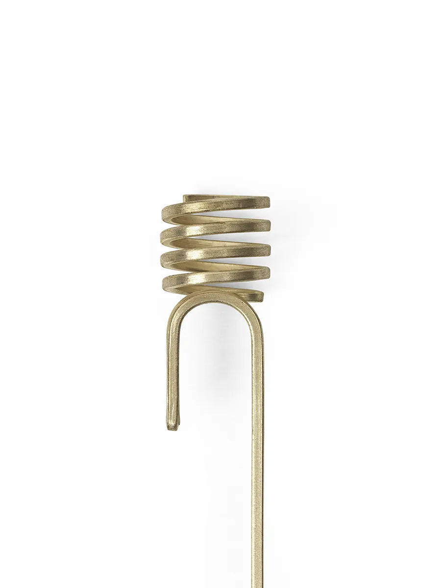 Forest Christmas Tree Candle Holders, sæt á 4 stk., brass fra Ferm Living - 3 - Jacobsen Plus