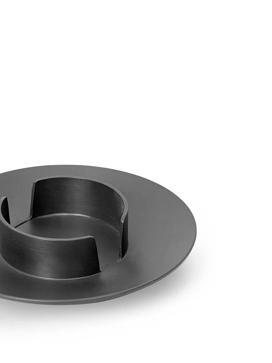 Block Candle Holder, sort messing fra Ferm Living