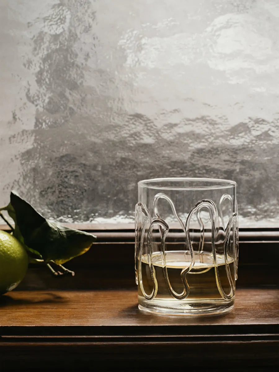 Doodle Glasses Tall, sæt á 2 stk. fra Ferm Living