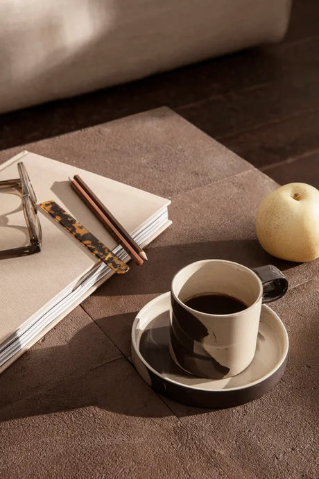 Inlay Cup with Saucer fra Ferm Living - 2 - Jacobsen Plus