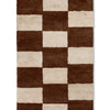 Dark Brick-Off-White