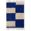 Bright Blue-Off-White
