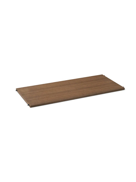Punctual - Smoked Oak Shelf fra Ferm Living - Anthracite - Jacobsen Plus