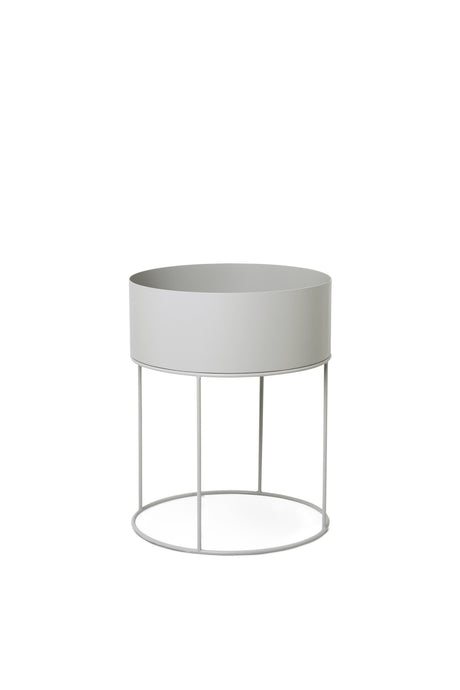 Plant Box Round fra Ferm Living - Black - Jacobsen Plus