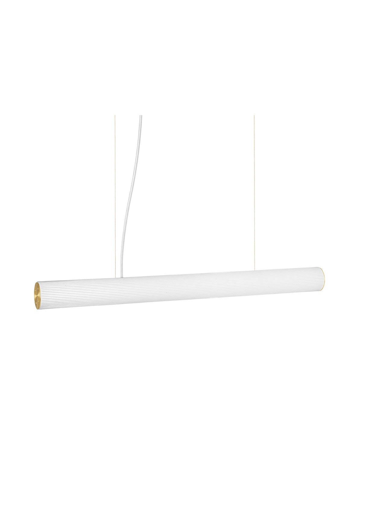 Vuelta pendel II 100, hvid/messing fra Ferm Living - 1 - Jacobsen Plus