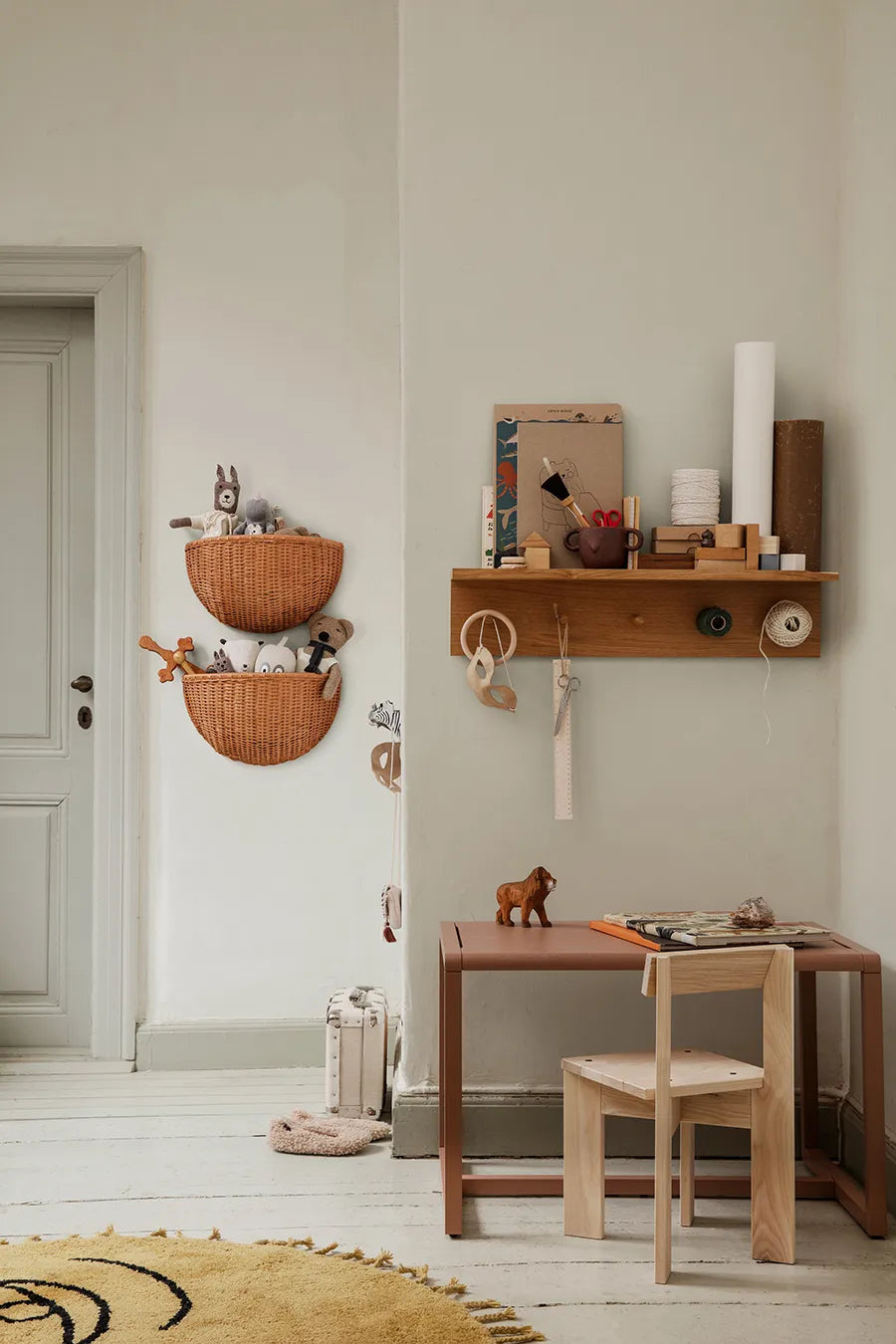 Braided Wall Pockets, sæt af 2 fra Ferm Living - 4 - Jacobsen Plus