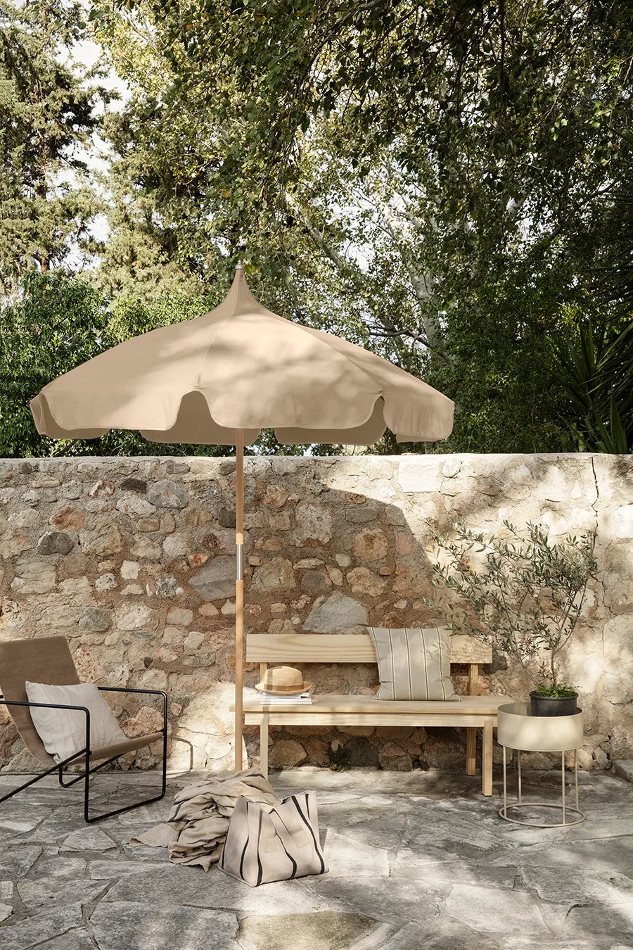 Lull parasol, cashmere fra Ferm Living - 2 - Jacobsen Plus