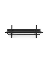 Sector Rack Shelf fra Ferm Living - Sort ask m-sort messing - Jacobsen Plus