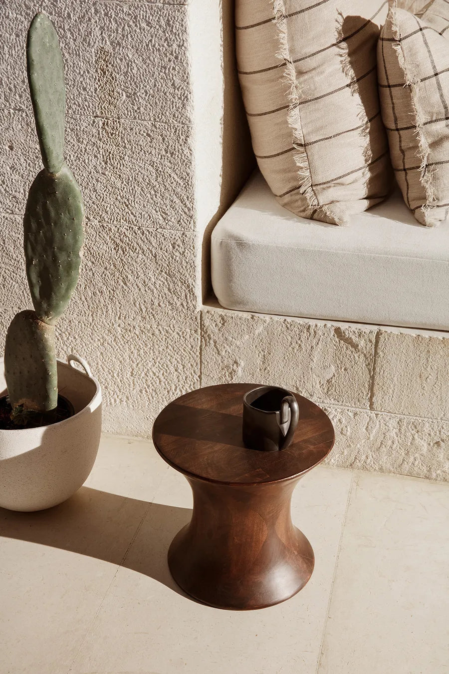 Spin Stool, Brown fra Ferm Living