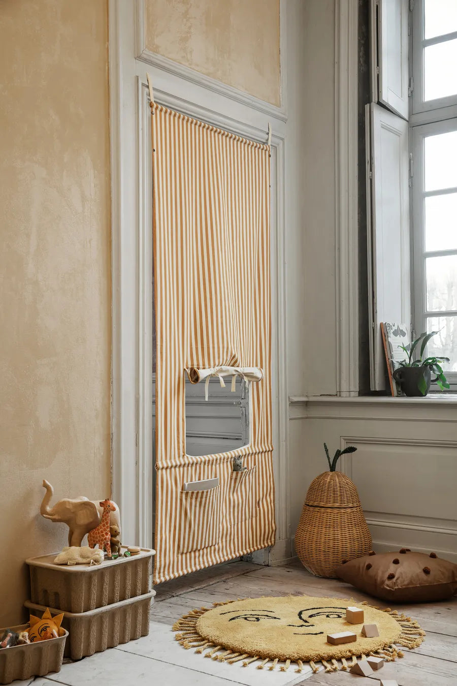 Sun Tufted Rug, yellow fra Ferm Living - 2 - Jacobsen Plus
