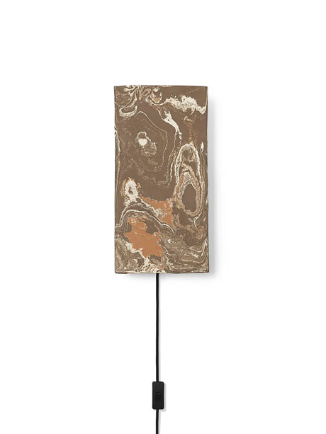 Argilla Væglampe fra Ferm Living - Marble Mocha - Jacobsen Plus