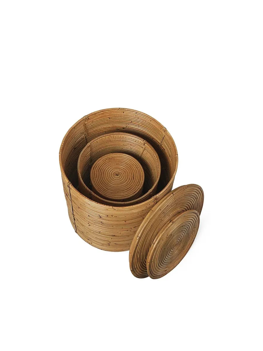 Column Storage, sæt á 3 stk. fra Ferm Living - 4 - Jacobsen Plus