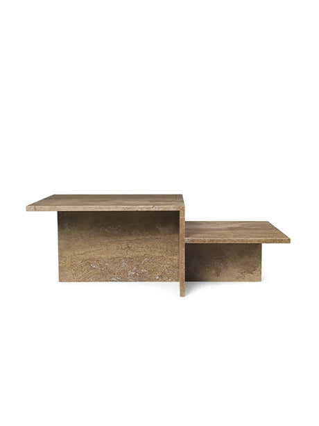 Distinct Coffee Table, Dark Brown Travertine fra Ferm Living - 4 - Jacobsen Plus