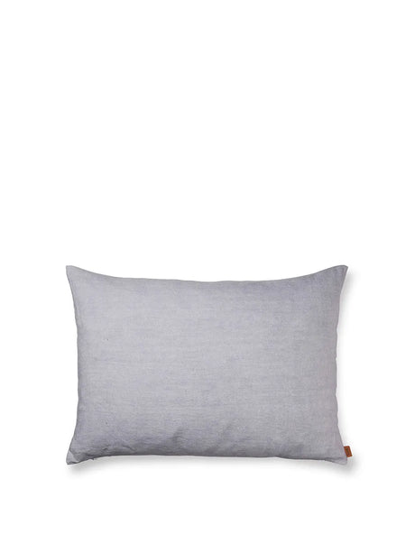 Heavy Linen Cushion, large fra Ferm Living - Lilac - Jacobsen Plus