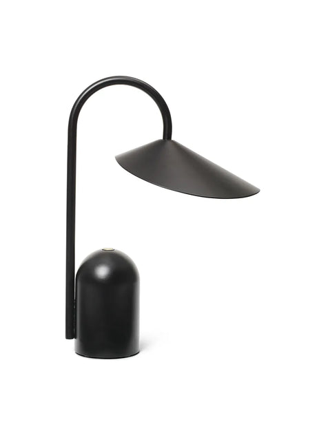 Arum Portable Bordlampe fra Ferm Living - Black - Jacobsen Plus