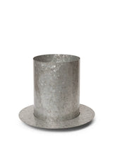 Auran Pot, galvanized fra Ferm Living - Medium - Jacobsen Plus