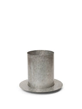Auran Pot, galvanized fra Ferm Living - Small - Jacobsen Plus