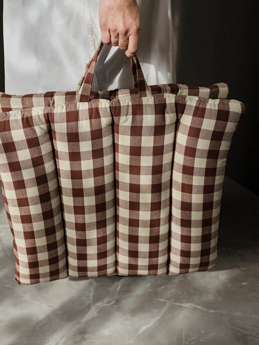 Bothy Check Folding Mat fra Ferm Living - 3 - Jacobsen Plus