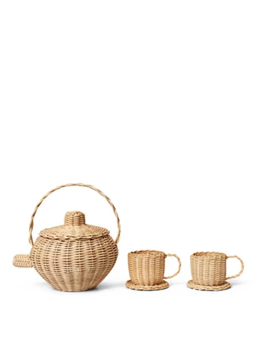 Rattan Tea Set fra Ferm Living - 2 - Jacobsen Plus